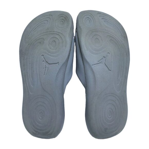 Nike Men\'s Jordan Hydro 6 Cool Grey Size 10 881473-004 Slides Sandals Beach Pool